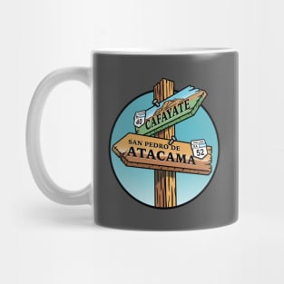 San Pedro de Atacama Sign Mug